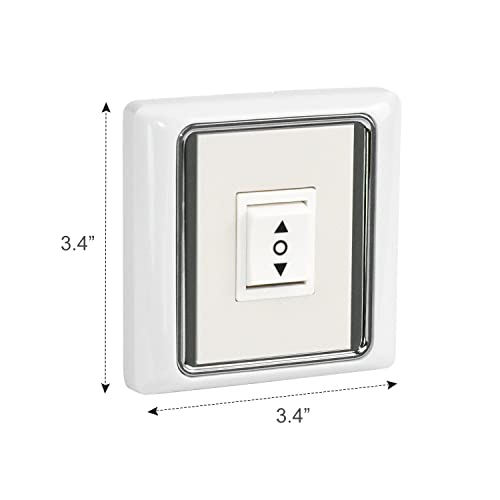 Sortfle AC505-01 Interruptor basculante de 3 posiciones, interruptor de palanca de tres vías