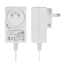 Adaptador enchufable Sortfle DC 12V/24V, transformador, adaptador de pared DC, adaptador blanco